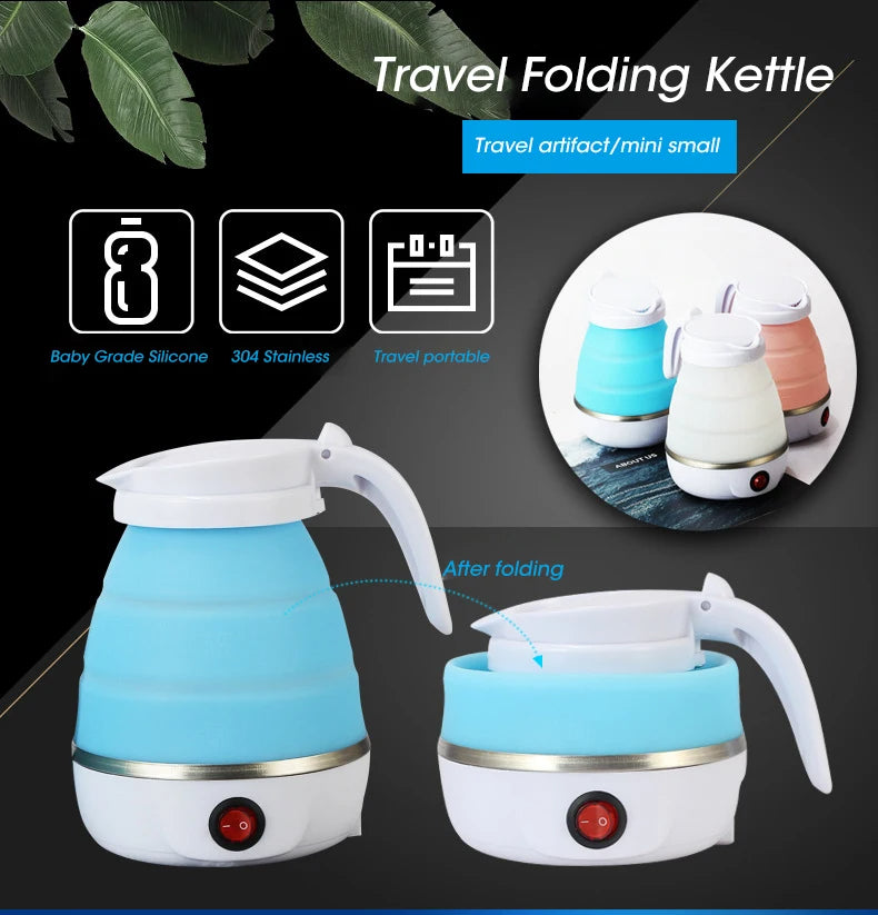 Foldable And Portable Teapot Water Heater Electric Kettle