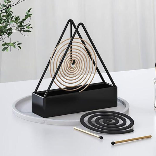 Simple Triangle Iron Mosquito Coil Holder