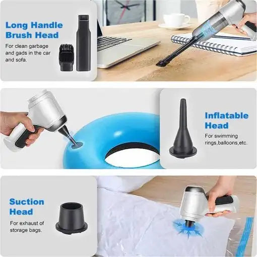 Mini Vacuum Cleaner, Wireless, rechargeable, portable, handy