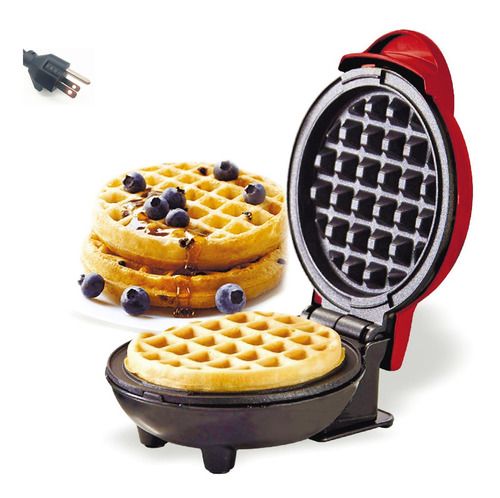 Mini Waffle Maker Breakfast Machine Non Stick Easy Clean