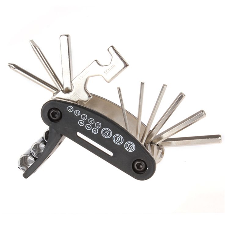 16-in-1 MTB Bicycle Repair Tool Socket Wrench