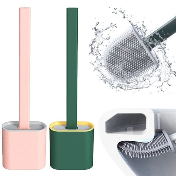 Deep-cleaning Silicone Toilet Brush